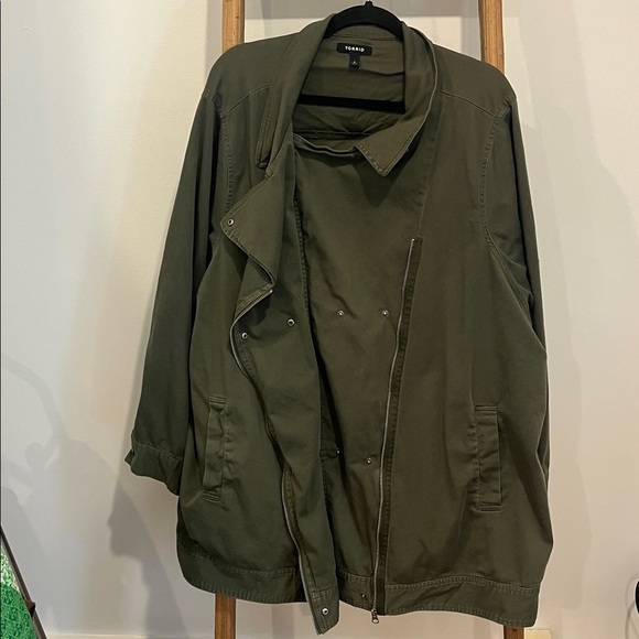 Torrid Longline Moto Jacket - Picture 3 of 6